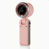 Handheld Folding Fan Type-C Charge Ports Portable Desktop 5level Wind Speed Adjustment Digital Display Electric Fan With Lanyard