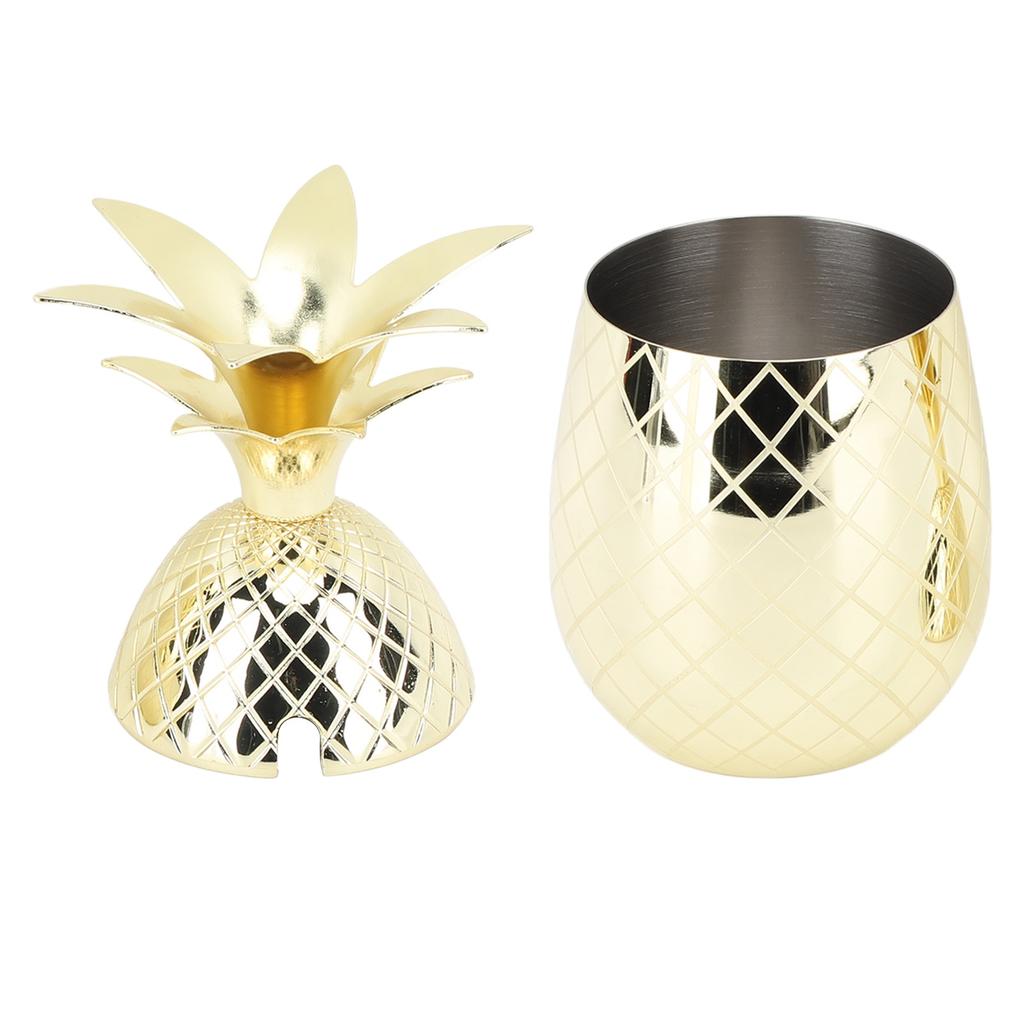 Cup with Lid 500ml Stainless Steel Drinking Glasses Reusable Easy to Clean Versatile   Cup for Bar Party