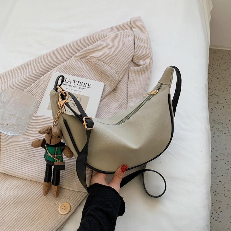 Neueste Western-Stil All-Match Damen Designer High-End Schultertasche Herbst und Winter Textur Messenger Dumpling Tasche