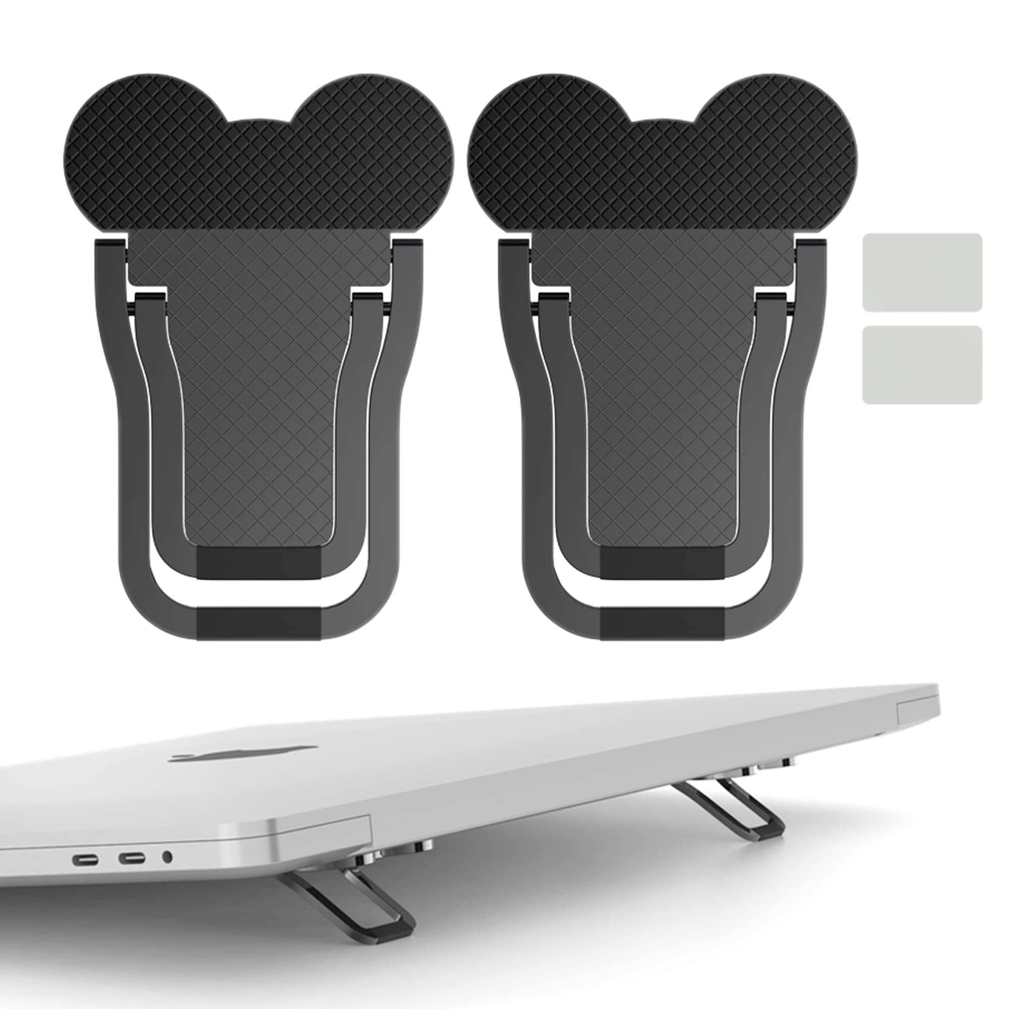 

AIYUJIWU Ноутбук Ноутбук ПК Ноутбук Macbook ПК Ножка Цинк Тепло Легко Носить Подставка, Подставка, Держатель, Подставка, Эргономичный, Наклейка, Складной, Тепло, Сплав, серый