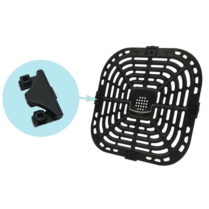 1 Set Non-Stick Air Fryer Grilling Plate Air Fryer Replacement Tray Air Fryer Cooking Tray Grilling Pans for Air Fryer