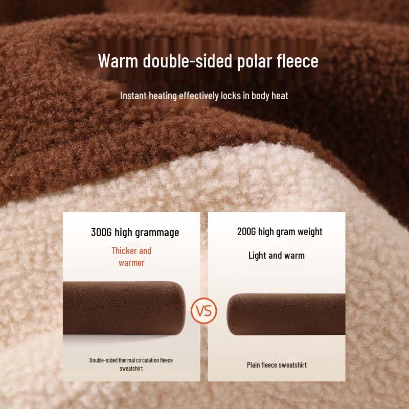 Jeanswest Men's Fleece Lined Stand Collar Jacket