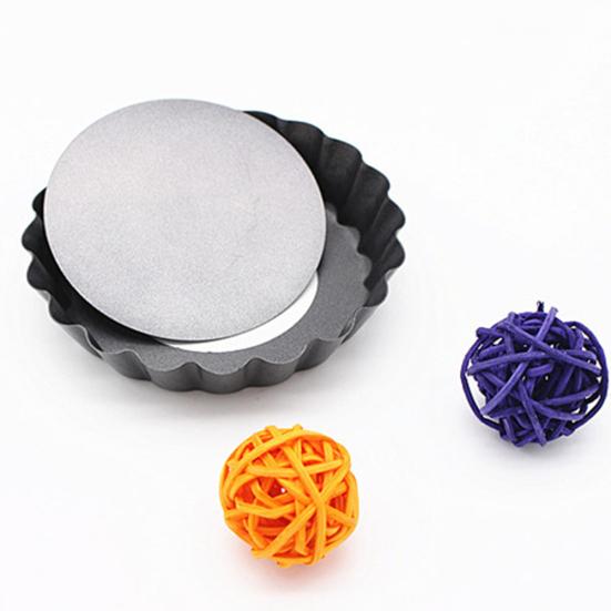 2 Stück Kuchenform mit rundem Boden, antihaftbeschichtet, abnehmbar, lose Backform, Backform