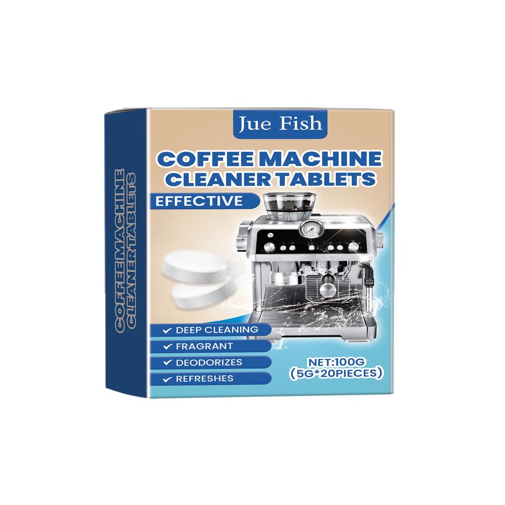 Coffee Machine Cleaning Effervescent Tablets–2-in-1 Descaling&Cleaning,Extends Machine Lifespan,Suitable for Home&Commercial Use
