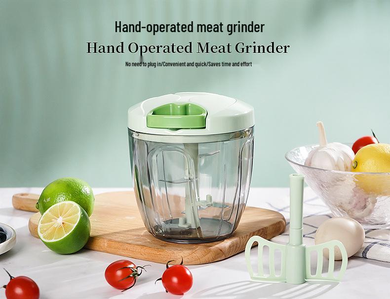 Manual Food Processor: Pumpkin Masher, Meat Grinder, Baby Food Maker, Onion Ginger Garlic Chopper