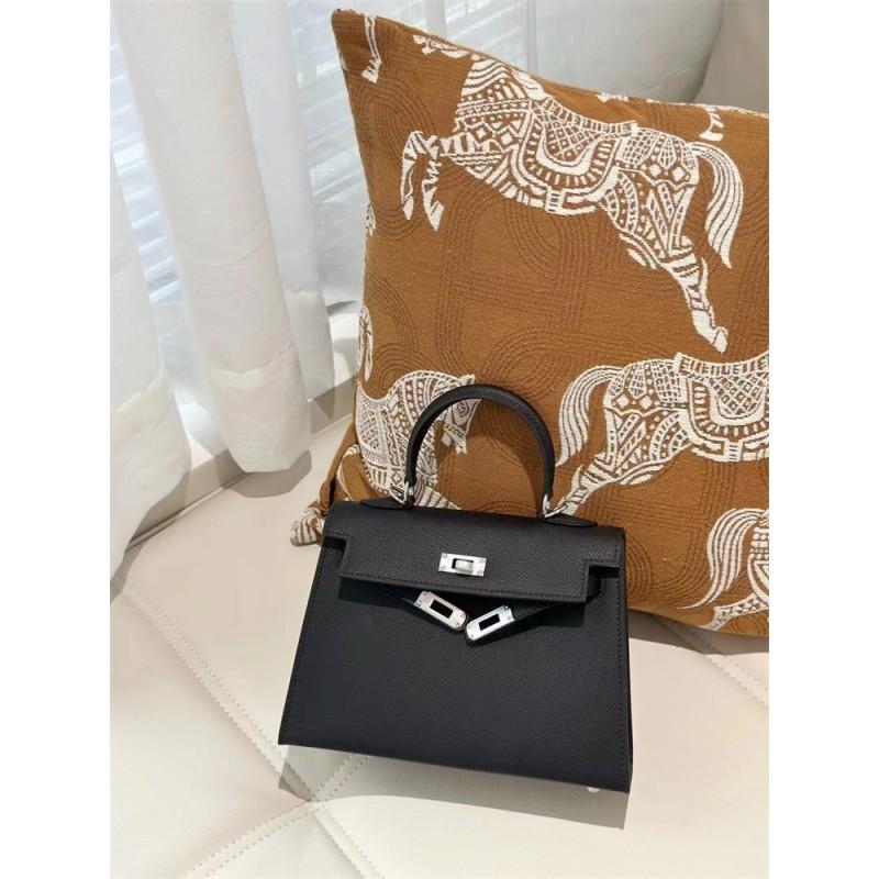 Mini Bag Women Palm Print Genuine Leather Handbag Crossbody Shoulder Trendy