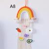 Rainbow Lace Hairpin & Headband Organizer for Kids' Room Decor