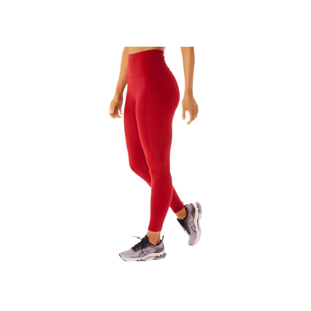 Asics Training Move Tokyo Comfortable Simple Stylish Lightweight Nine-Point Sports Pants Women bottoms Cranberry 2032C415-600