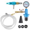 Truck Cooling System Vacuum Purge Coolant Fluid Filler Refuel Antifreeze Refill With Pressure Gauge Hose Seal Ring Garage Tools