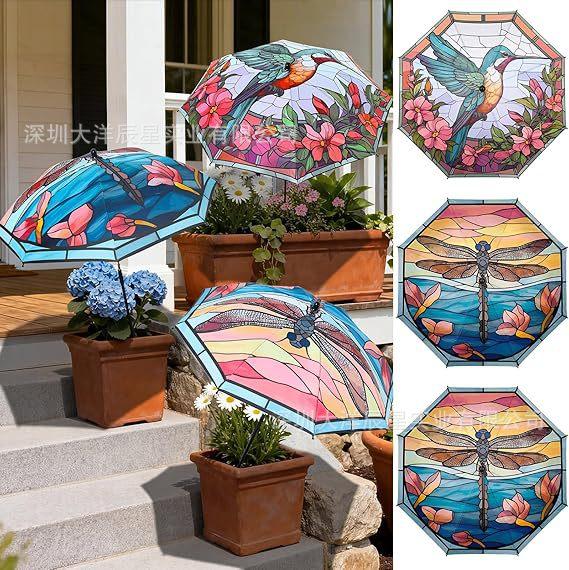 Popular Plant Parasol Upgraded Adjustable Outdoor Garden Potted Plant Pot Plant Parasol
