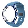 Official Wave Strap+Case For Samsung Watch 6 5 4 40mm 44mm 4/6 Classic 42 43mm 46 47mm No Gap Silicone Bracelet Watch 5 Pro 45mm