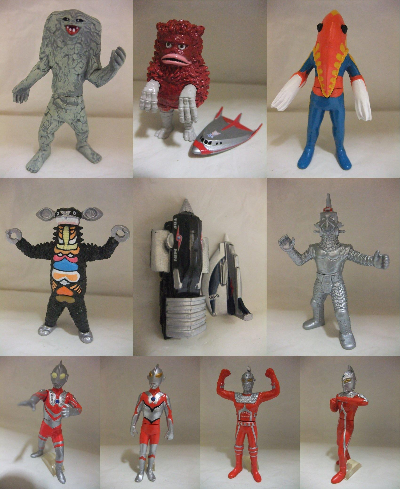 

Gashapon HG Ultraman Best Selection 2 Complete Set of 12 Types