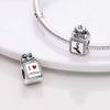 New 925 Silver Charms Beads Pendant Bow Perfume Bottle Dream Catcher for Bracelet Women Jewelry