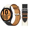 20mm 22mm Leather Strap for Samsung Galaxy Watch 7/6/5/pro/4/Classic 44mm 40mm Bracelet Belt Huawei GT-6-5-4-3-2-Pro 46mm Strap