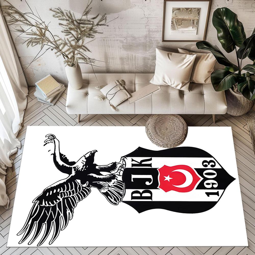 Be?ikta? Crest Glory Square Rugs Are a Great Choice for Living Rooms, Bedrooms, Home Décor, and As Gifts.