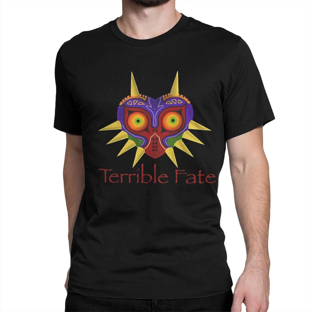 Terrible Fate Majoras Zeldas Legend Tshirt Unisex Unisex Novelty 100 Cotton Tees Crew Neck Short Sleeve T Shirts Adult Tops
