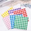 Colorful Gingham Disposable Paper Napkins Soft Absorbent 20 Counts for Picnic Bridal Shower Bachelorette Party Decor
