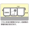 ENGINEER Parts Case with 32 255 x 190 x 40 (Reinforced) Dividers, mm, KP-03K