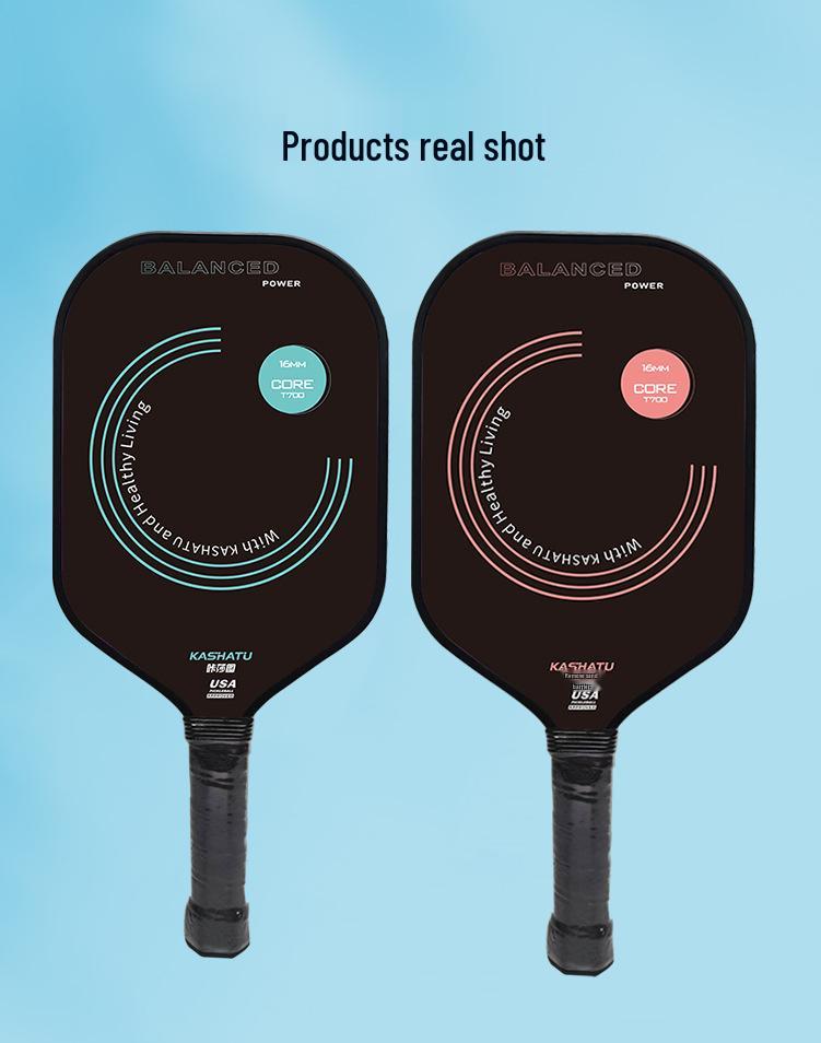 Professioneller Pique Ball Carbonfaser T700 Schläger: Matte Textur, Leichtgewicht & Wettkampfqualität