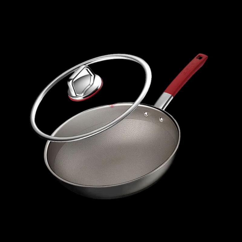 KOBACH 32cm Coating-Free Titanium Non-Stick Wok