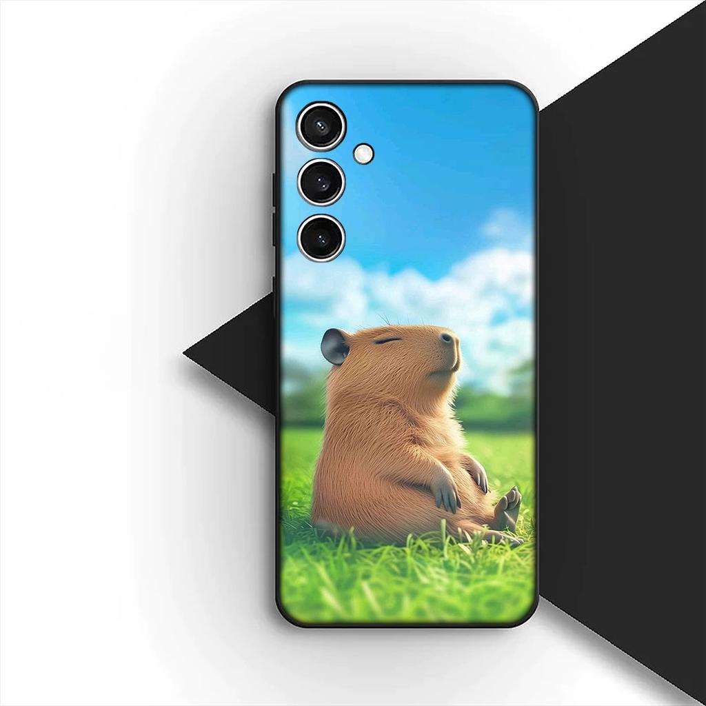 Anime Capybara Wallpaper Silicone Cover for Apple iPhone 17 12 13 Pro Max Mini ProMax 7 + 8 Plus Air 8+ Coque Phone Case