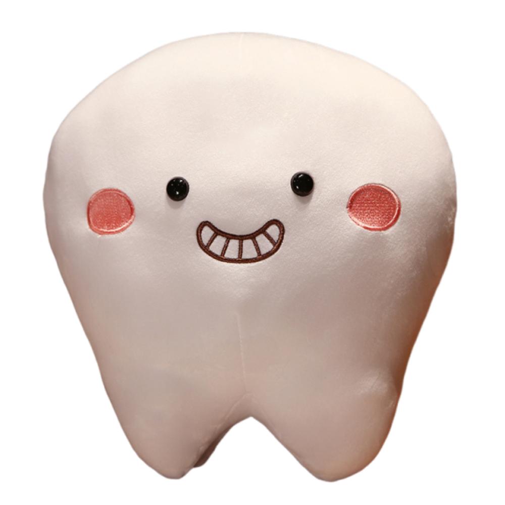 Creative Cushion Teeth Stuffed Pillow Soft Pillow Oral Teeth Throw Pillow Kids Gift