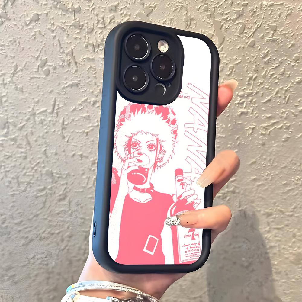 Japanese Classic Anime NANA Phone Case For IPhone 17 Pro Max 16 15 14 Pro Max IPhone 13 Pro Max 11 Plus Silicone Cover