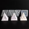 Flexible Silicone Candle Mould for Personalize Pyramid Designs Portable for Festival Occasions and Home Decoration
