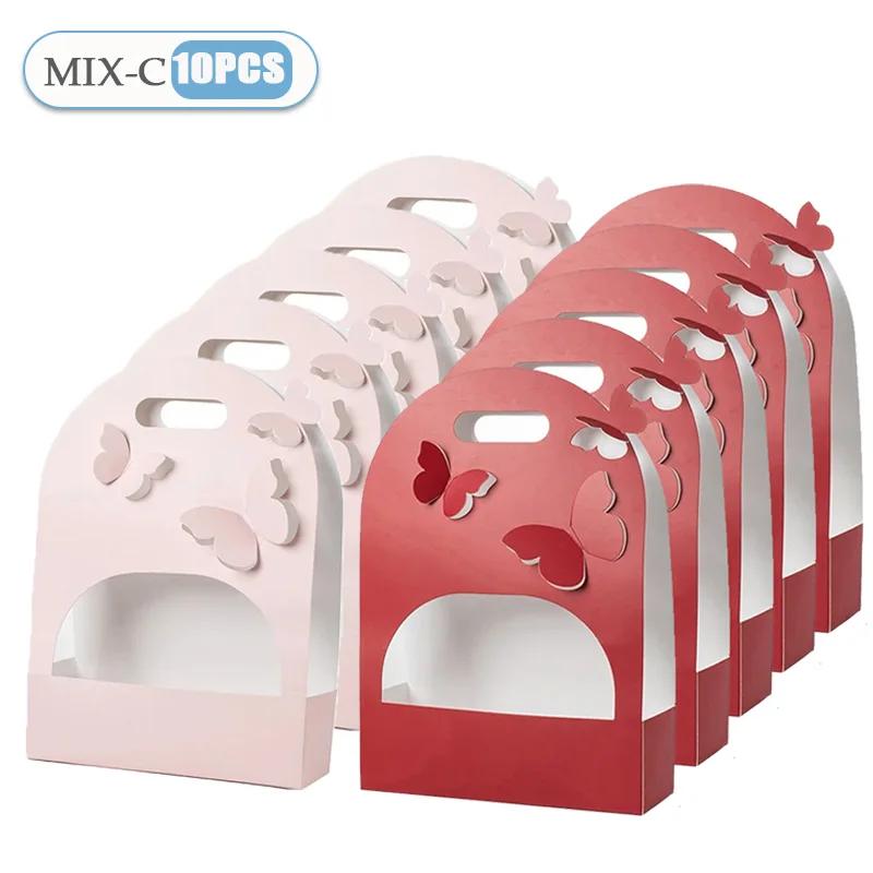 3D Hollow Butterfly Flower Box Gift Box Flower Packaging Bag Home Decor Valentine's Day Mother's Day Girlfriend Birthday Gift