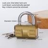 Padlock Small Locks For Luggage Case Locker Home Improvement Hardware 30Mm-80Mm Include 3Keys