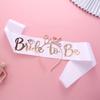 European And American Wedding Party Bride Crown Headband Shoulder Strap Veil Set Wedding Veil Wedding Dress Decoration