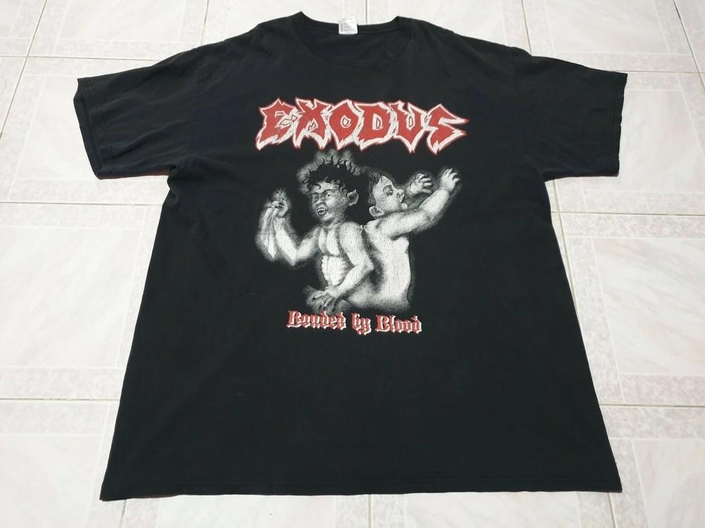 Popular Exodus Bonded by Blood Concert Unisex S-235XL Shirt 15D207 Unisex T-Shirt XL
