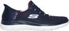 Кроссовки Skechers Slip-ins: Summits - Diamond Dream Women navy/pink