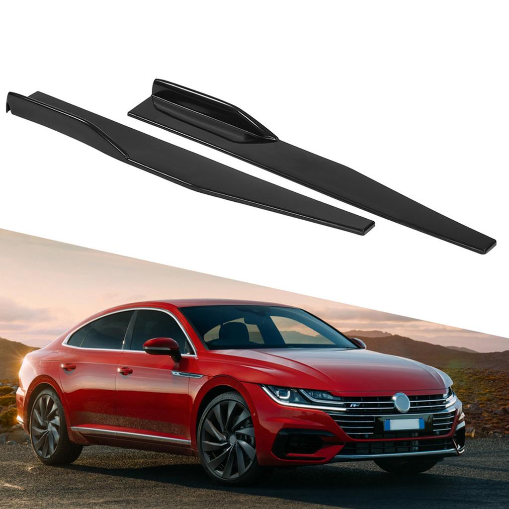 Para uniwersalnych osłon bocznych progów samochodowych, spoilerów, skrzydełek, odpornych na zarysowania (Długie)