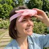 UV Protection Orchid Finger Sun Visor Novelty Plastic Palm Sun Hat Detachable Hand Adjustable Palm Visor Headband Beach Party