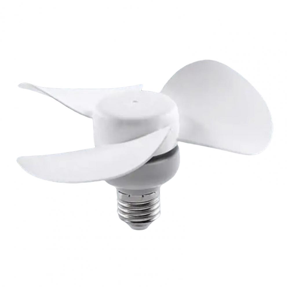 Mini Fan 5W E27 Ceiling Fan Silent Air Circulation Low Noise Energy Saving Indoor Cooling Fan for Bedroom Study Small Spaces