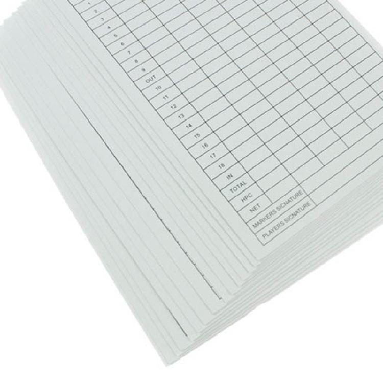 5/10pcs Score Card Coated Paper Recording Cards Portable Golf Competition Scorecards Sports Accessory Easy to Use