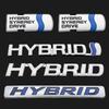 1Pc 3D Metal Emblem For Toyota Camry Hybrid Car Logo HYBRID Car Sticker Word Logo Rear Tail Modification Sticker Car Accessories