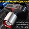 Outdoor Headlamp Telescopic Zoom USB Rechargeable Modes Adjustable Waterproof Super Bright Cycling Night Fishing LED Head Light