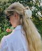 Letede Pauline 602A Ribbon Hair Clip_Cream