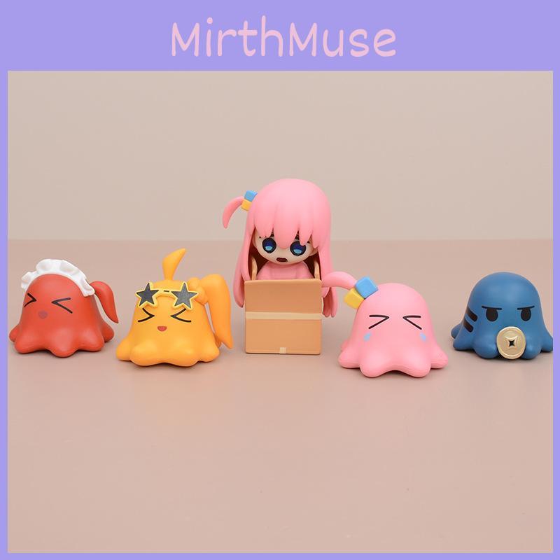 Rock The Bocchi Anime Pvc Action Figures Model Toy Desktop Gifts Decoration