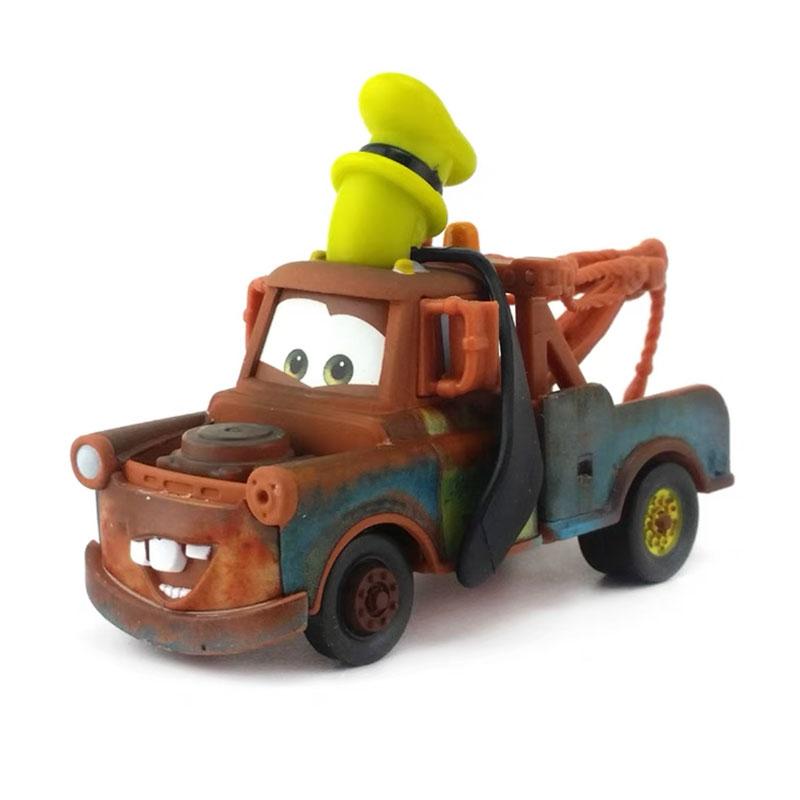 Disney Pixar Cars 2 3 Mater Sonderedition Japanische Geisha Blumen Gesicht Metall Druckguss Modellautos Kinderspielzeug Geschenk Sammlung