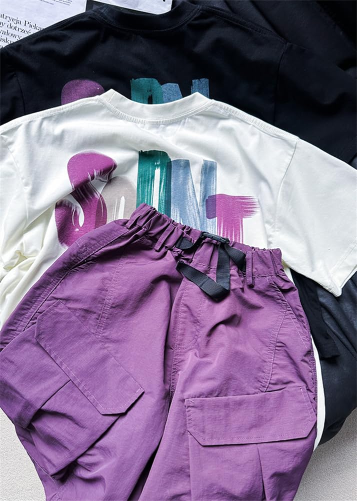 KOSIKINI Short and and Plus Sizes Available In Sizes and A Great Day Gift for Boys' 2-Piece Set T-Shirt, Sleeves, Shorts. Casual, Summer, Available.