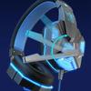 RGB Gaming Headset with Microphone Over-Ear Wired Headphones Drivers Lightweight for PC PS5 Xbox Switch