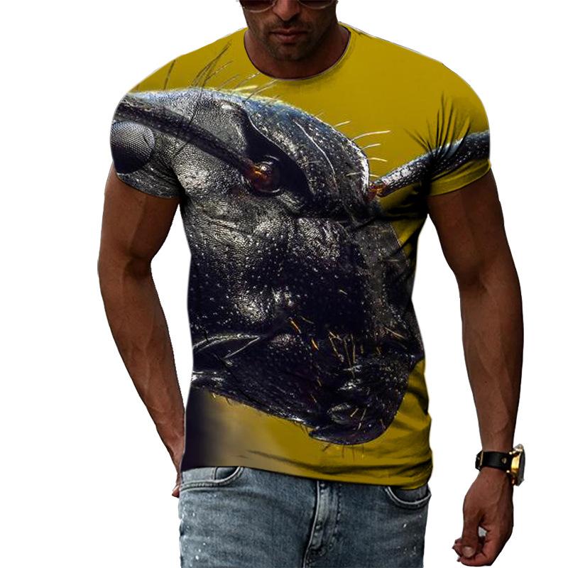 Ant Series 3D Printed Tee Shirts Men's Casual Fashion Men Top Summer Short Sleeve T-shirt