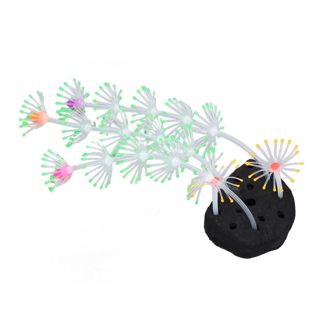 Silikonové Svítící Dekorace do Akvária Simulace Inovativní Terénní Úpravy Svítící Umělý Korál