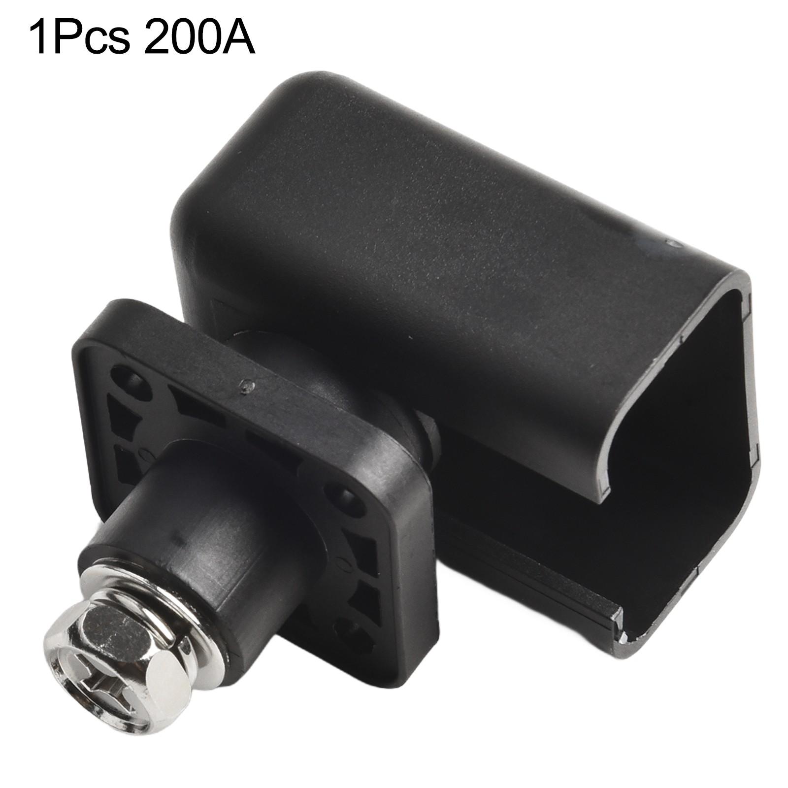 

Высокоточный медный литиевый аккумуляторный разъем 200A Отличная проводимость чёрный