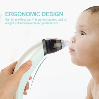 Baby Nasal Aspirator for Newborns with 2 Sizes of Nose Tips