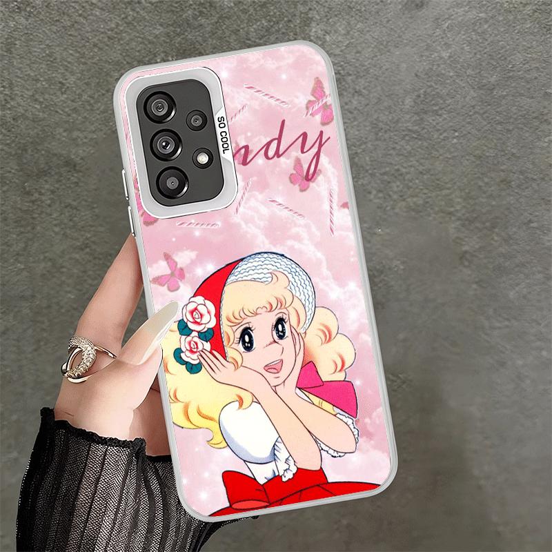 Anime Candy Candy Shockproof Phone Case for Samsung A17 A16 A15 A14 A37 A57 A36 A56 A26 A35 A55 A25 A34 A54 A24 A13 A23 A33 A53