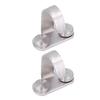 2pcs Stainless Steel Hooks Clothes Hat Hanging Hanger Storage Organizer for RV Bathroom